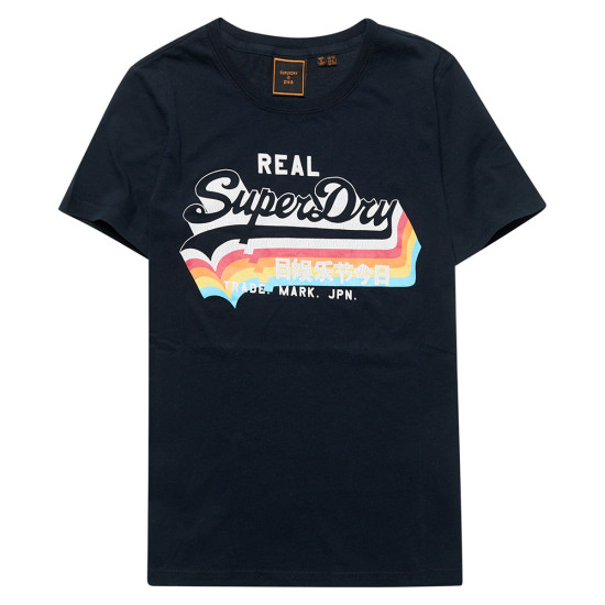 Superdry Γυναικεία κοντομάνικη μπλούζα Vintage Logo T-Shirt